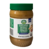Sun Harvest Organic Crunchy Peanut Butter Spread